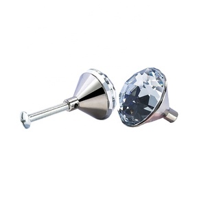 Moda di Cristallo Maniglie Delle Porte Armadi Hardware Cupboard Door Pull Manopole All'ingrosso - Product Image 1
