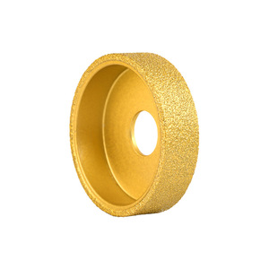Roue de profilage diamantée brasée pour le marbre, le granit et le béton avec technologie de brasage sous vide, roue de profilage manuelle brasée - Product Image 4