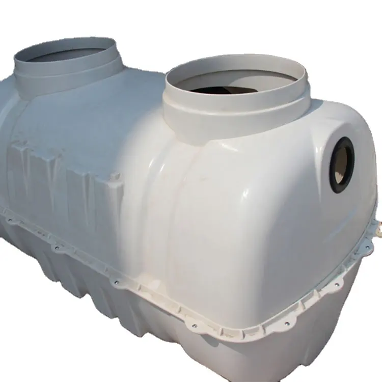 Household Mini Biodigester for Waste Water Treatment Toilet Drain System 0.5M3 Underground Glass Fiber Reinfo