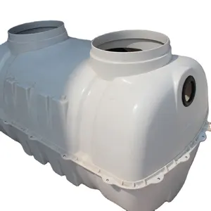 Ev Mini Biodigester Atık Su Arıtma için Tuvalet Drenaj Sistemi 0.5M3 Yeraltı Cam Elyaf Reinfo