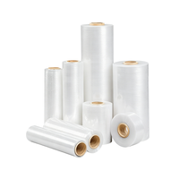 Film rétractable transparent en PE souple imprimable, vente en gros d'usine, film rétractable LDPE HDPE de Chine