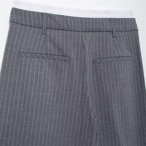 SHENZHU <span class=keywords><strong>Pantaloni</strong></span> a Gamba Larga da <span class=keywords><strong>Donna</strong></span> con Dettagli a Righe, Nuova Collezione Autunno 2024, Modello 4661522 - Product Image 6