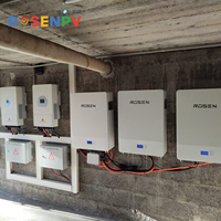 Système solaire triphasé sud-américain 15 kW Sol-Ark Lux Power Hybrid avec batterie LiFePO4 16 kWh, pack complet
