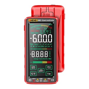 Multimètre numérique professionnel à grand écran ANENG683, testeur de courant True RMS, DC1000V/AC750V 6000mA/10A - Product Image 2