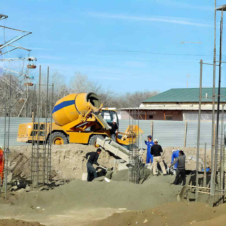 new self loading concrete mixer truck JBC20 26 35 mixer vehicle synchronous rotation tank self-loading concrete transport