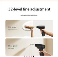 Perceuse sans fil 2, 20V avec vitesse variable, tournevis pour le bricolage à domicile