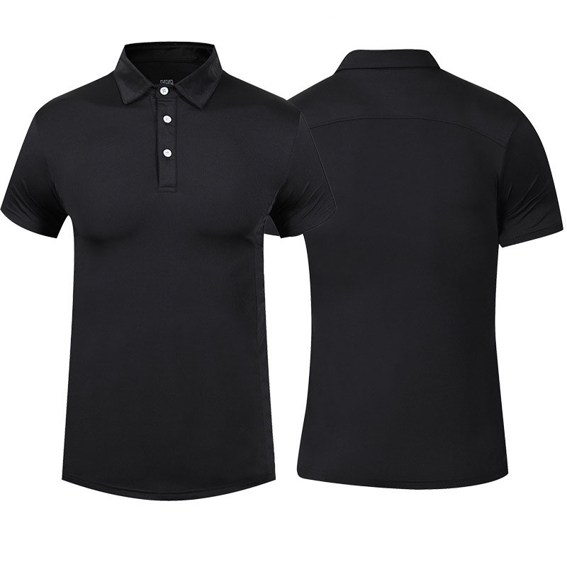 Black with white button