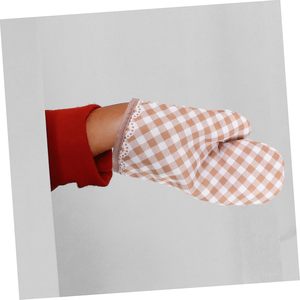 Gants de four et de barbecue anti-brûlure, isolants thermiques, épais, résistants aux hautes températures, pour cuisine et micro-ondes, directement de l'usine - Product Image 2