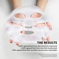 Masque Visage Nuit Bio Intense Thé Vert Collagène Acide Hyaluronique, Soin Peau avec Perle et Aloès, Fourniture OEM