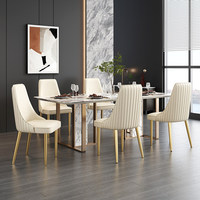 Fauteuil d'appoint de luxe doré, style nordique moderne, en métal et cuir, pour salon et mobilier de loisirs