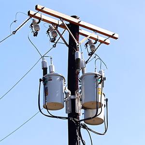 חד פאזי 25 50 75 kva flyback כוח שנאי מוט רכוב 50hz מחיר תחרותי תדר - Product Image 6