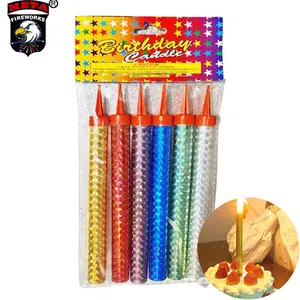 Wholesale Smokeless Match Cracker Fireworks Bougies De Feux Dartifice Number Cake Birthday Candles