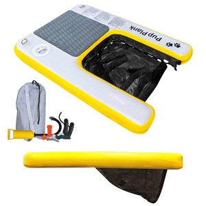 Plataforma Flotante Inflable para <span class=keywords><strong>Perros</strong></span> CAMO SPORT, <span class=keywords><strong>Rampa</strong></span> Flotante para <span class=keywords><strong>Perros</strong></span>, Escalera para Piscinas, Embarcaciones, Muelles - Product Image 2