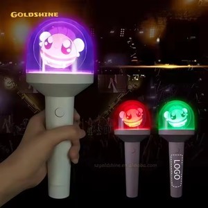 Tùy chỉnh 3D Logo Led Sao <span class=keywords><strong>Stick</strong></span> 15 màu sắc thay đổi Glow Sticks đối với Nhật Bản Kpop Idol Bomb sự kiện buổi hòa nhạc bên Đảng trang trí - Product Image 1