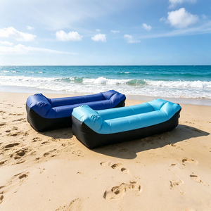 Camping Inflatable Lazy <b>Sofa</b> Air Mattress Lounge Chair for Outdoor Indoor Blow up Seat Sleeping Bed Waterproof <b>Folding</b> Air <b>Sofa</b> - Product Image 5