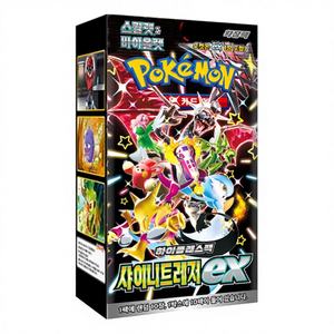 Papier en gros pour cartes Shiny Treasure EX Expansion Pack Booster Box 30 paquets 150 feuilles scellé en usine Corée - Product Image 1