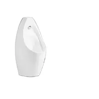 Fabrika toptan moda sanat pisuar tuvalet kat erkekler seramik beyaz otomatik banyo pisuar sensörü
