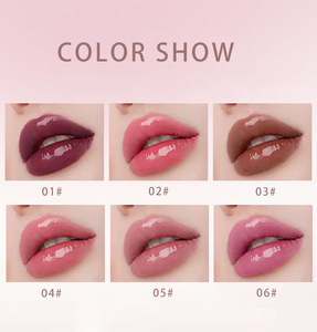 Gloss à lèvres de haute qualité, longue tenue, pailleté, hydratant, marque privée, pigmenté, holographique, végan, fournisseur de gloss à lèvres personnalisé - Product Image 2