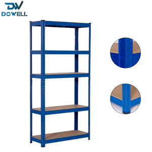QDDOWELL Boltless Warehouse Store Home Garage <strong>Shelving</strong> 5 Layer Tier Sheet Storage Shelves Rack <strong>Plastic</strong> 5 Shelf Unit - Product Image 2