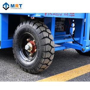 Dış Mekan Çekişli Teleskopik Kaldırma Platformu Manuel Hidrolik Mobil Elektrikli Makaslı Platform - Product Image 6