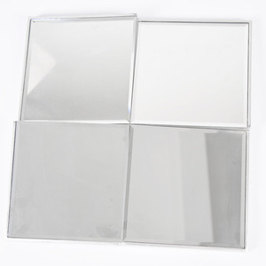 40*40*4Cm Accepter Personnalisation Design unique Miroirs muraux décoratifs d'intérieur <span class=keywords><strong>Miroir</strong></span> mural simple décoratif en argent pour <span class=keywords><strong>salle</strong></span> à <span class=keywords><strong>manger</strong></span> - Product Image 2