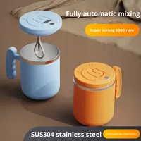 Nouveau modèle 8005 de cafetière électrique rotative transfrontalière haut de gamme en acier inoxydable 304, entièrement automatique, à agitation automatique, origine Chine