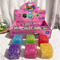 Jouets sensoriels Slushy Crunchy Cheese Squishy, doux, non-rétractables, anti-stress, pour fêtes, vente en gros