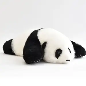 Panda Fabriek Authentieke Mars Schattige Orchidee Geïmporteerde Schapenvacht Riem Realistische Pluche Pop