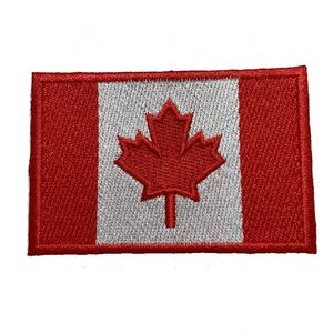Factory Price Custom Logo <b>Design</b> Brand Flag Embroidery Patches Iron on Woven Fabric Embroidered Badges for Hat Clothes Patch - Product Image 4