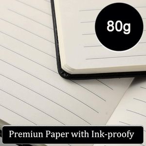 Personalised A5 <b>A6</b> Customizable Leather Hardcover <b>Diary</b> Notebook with Thread Sewn Binding 80 Sheets Promotional Use - Product Image 3