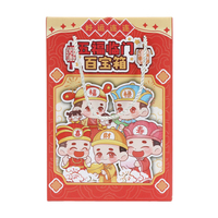 Vente en gros de kit de journaux Kawaii personnalisés coffret cadeau carnet de notes A6 semaine 96 feuilles d'autocollants 5 Washi Tape coffret cadeau de papeterie