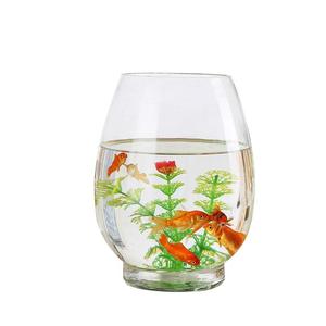 Verre transparent à prix d'usine pour votre décoration de bureau mini vase <span class=keywords><strong>rond</strong></span> pour <span class=keywords><strong>bocal</strong></span> à <span class=keywords><strong>poisson</strong></span> <span class=keywords><strong>rouge</strong></span> - Product Image 4