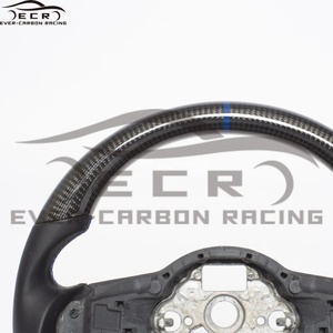 Volant en fibre <span class=keywords><strong>de</strong></span> carbone personnalisé <span class=keywords><strong>de</strong></span> haute qualité Ever-Carbon Racing ECR pour Volkswagen VW MK4 GTI - Product Image 3