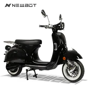 4000w 72V EEC China Classic Vintage Electric Scooters Retro Italy Style E Motorcycles With Removable Lithium Battery