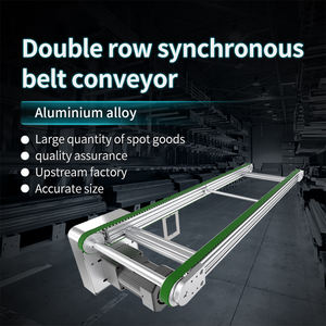 Dubbele Rij Synchrone Riem Precisie Transportband Lijn T5 Synchrone Riem Assemblagelijn Dubbele Rij Transportband - Product Image 2