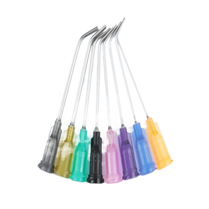 DM 1.5 inç 45 derece bükülmüş iğne Luer kilit künt tutkal iğneler dağıtım şırınga İpuçları - Product Image 3