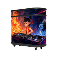 Pantalla LED P2.5 para Cabina de DJ, Pantalla de Video a Todo Color para Interiores con Alta Frecuencia de Actualización, 10000cd de Brillo y HDR10 para Eventos Escénicos