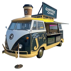 Chariot de nourriture mobile universel pour hot-dogs, frites, café et en-cas - Product Image 1