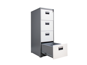 Meubles de bureau modernes et durables, armoire de classement verticale en métal avec quatre tiroirs, unité en acier à <span class=keywords><strong>bas</strong></span> prix pour atelier et école - Product Image 4