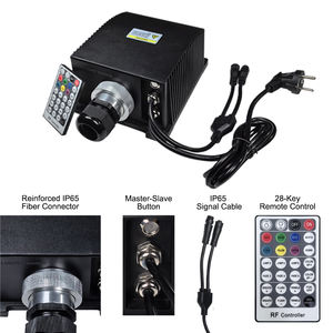 Projecteur à fibre optique 30W RGBW IP65 étanche pour l'extérieur Moteur à fibre optique LED Lumière de <span class=keywords><strong>piscine</strong></span> à fibre optique pour piscines - Product Image 4