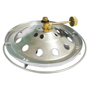 Réchaud à gaz portable GPL JG en acier inoxydable à brûleur unique pour bouteille de 6 kg - Product Image 2