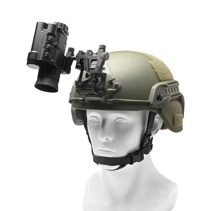 نظارات أحادية NVG30 للرؤية الليلية مع خوذة تثبيت الأشعة تحت الحمراء نطاق الرؤية الليلية الرقمي 4 أوضاع اللون للصيد