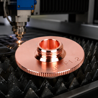 Buses laser industrielles en fibre de cuivre double couche OEM Pangolin D32-A, diamètre 32 mm, filetage M14, hauteur 15 mm, 1064 nm, 12 V CC, pièces détachées