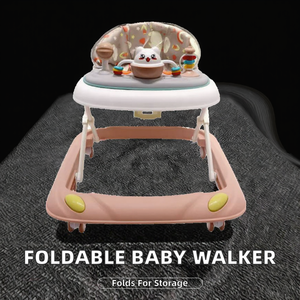 <span class=keywords><strong>2026</strong></span> Holyshine Katlanabilir Pamuklu Bebek Yürüteci, 0-3 Yaş Çocuklar İçin Tekerlekli ve Oturmalı, Otur-Kalk Öğrenme Yürüme Seti - Product Image 2