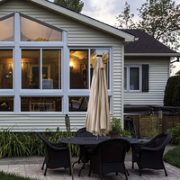 Homful-Parasols solaires à LED pour jardin, parasol de jardin géant pour extérieur