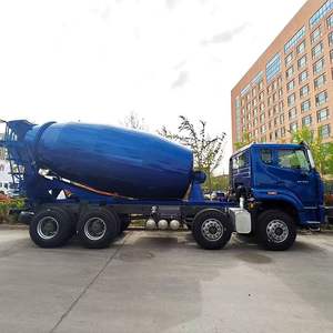 Máquina de Mistura de Cimento HOWO 8x4 10 Rodas SINOTRUK, Capacidade de 12 CBM, Caminhão <span class=keywords><strong>Mixer</strong></span> de Concreto HOWO NX - Product Image 2