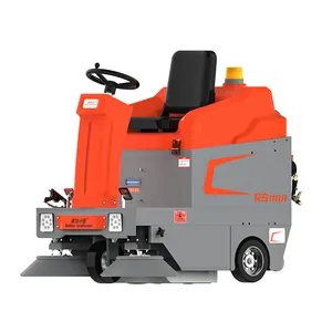 Manufacturer Industrial Double Brush Floor Sweeper Machine Car Ride 1 Electric Small Electric Floor Sweeper