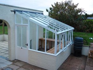 Ruta Exterior Independiente Sunroom con techo inclinado Puerta <span class=keywords><strong>de</strong></span> aleación <span class=keywords><strong>de</strong></span> aluminio <span class=keywords><strong>Diseño</strong></span> <span class=keywords><strong>de</strong></span> jardín Interior Casas <span class=keywords><strong>de</strong></span> vidrio Patio a prueba <span class=keywords><strong>de</strong></span> viento - Product Image 3