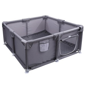 Grande affare sul <span class=keywords><strong>Playpen</strong></span> impermeabile in tessuto Oxford 150D per interni/esterni scatola per cani per cuccioli in filo di acciaio con chiusura a cerniera - Product Image 1