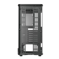 Boîtier PC Gaming ATX Gamer Mini Châssis de Bureau Mid-Tower en Acier avec Fenêtre Latérale Supportant une Carte Graphique de 330 mm et un Refroidisseur Liquide 240 AIO
